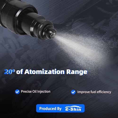 E-Shin Fuel Injectors Compatible with 1996-1998 Jeep Cherokee1997-1998 Grand Cherokee 1997-1998 Wrangler TJ 4.0L L6 Set of 6 Replace# RL030778AB - Image 2