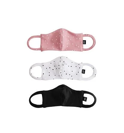 أوه نو Cotton Kids Face Mask - White, Ooh Noo