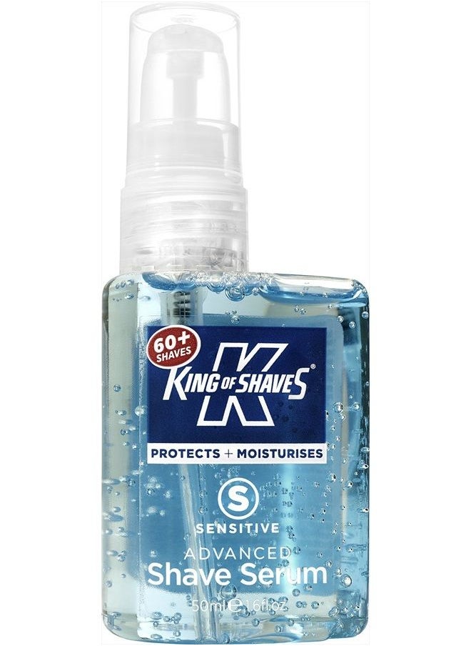 King of shaves Advanced Sensitive Shaving Face Serum For Men 50ml  - Image 1