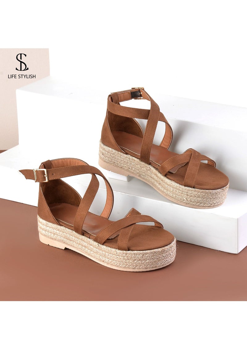 LIFESTYLISH K-1 Elegant Flat Sandal For Women - Havan  - Image 2