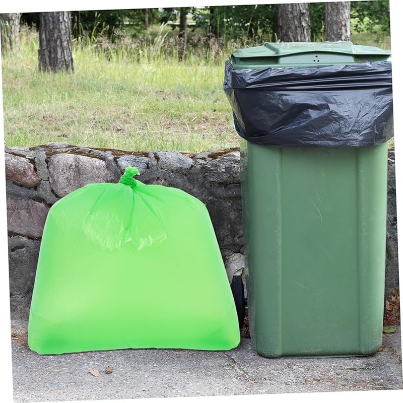 Thickened Tear Resistant Garbage Bags 50 Pack Large Kitchen Trash Bags PE Material - Image 5