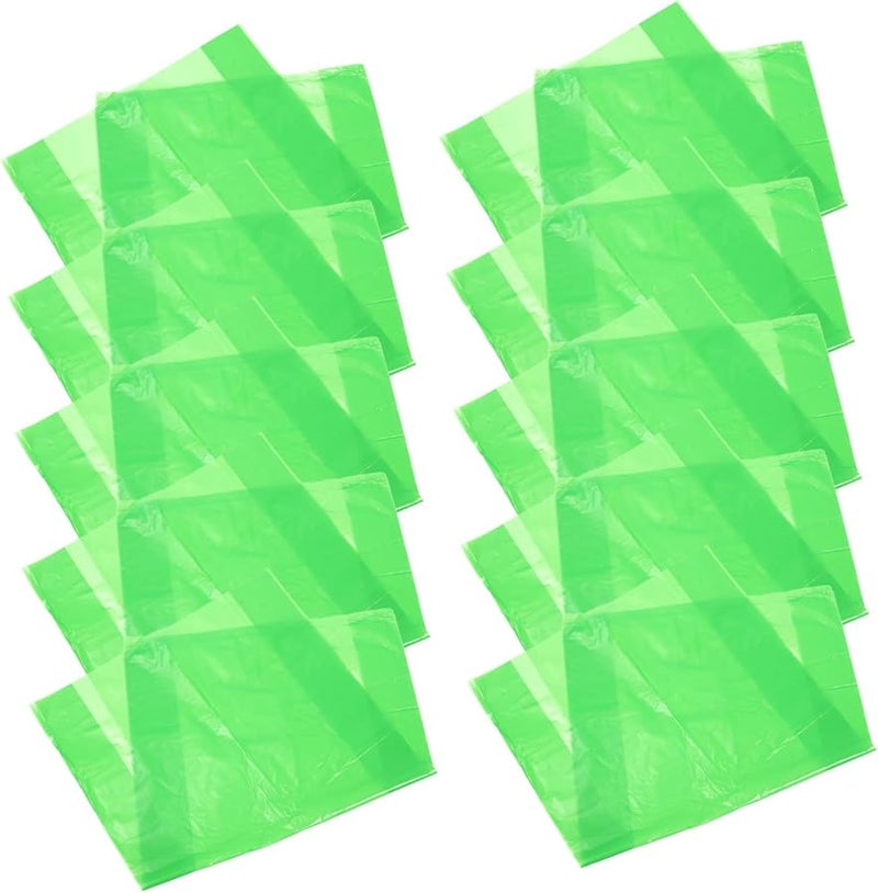 Thickened Tear Resistant Garbage Bags 50 Pack Large Kitchen Trash Bags PE Material - Image 1