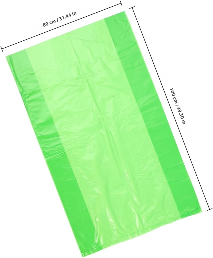 Thickened Tear Resistant Garbage Bags 50 Pack Large Kitchen Trash Bags PE Material - Image 3