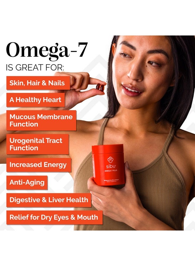 sibu Omega-7 Plus Softgels (30 Day Refill Sachet) - Blend of Sea Buckthorn Oil and Plant-Based Vitamin D3 & Omega-3 DHA - Image 3