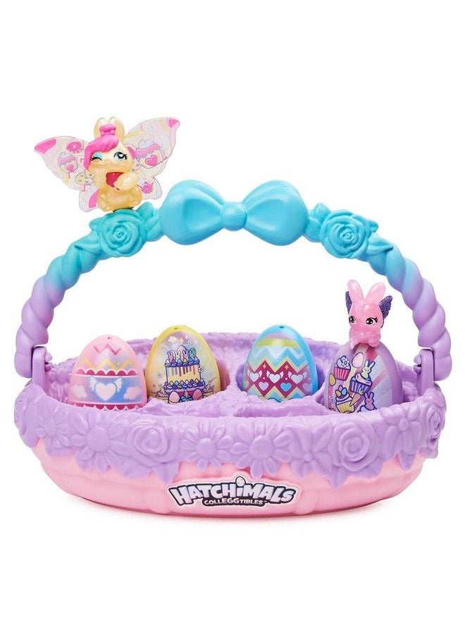 HATCHIMALS - Colleggtibles Family Spring Toy Basket With 6 Bunny Characters Kids Toys For Girls Ages 5 And Up - Image 1