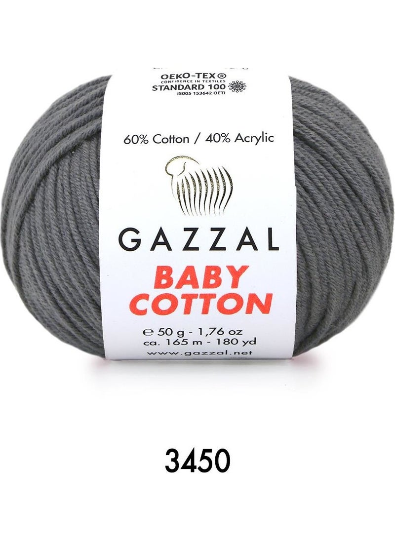 Gazzal Baby Cotton Amigurumi 50GR - Knitting Yarn 