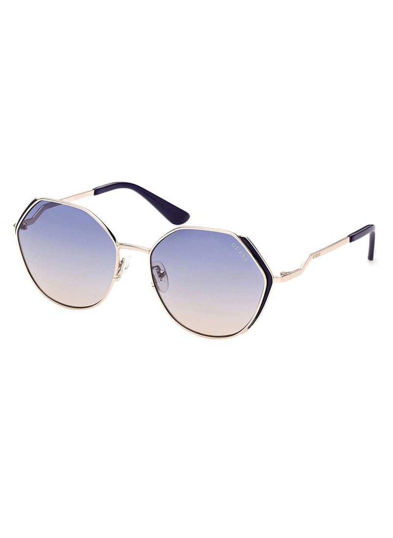 GUESS - Hexagon Sunglasses GU784232W58 - Image 1