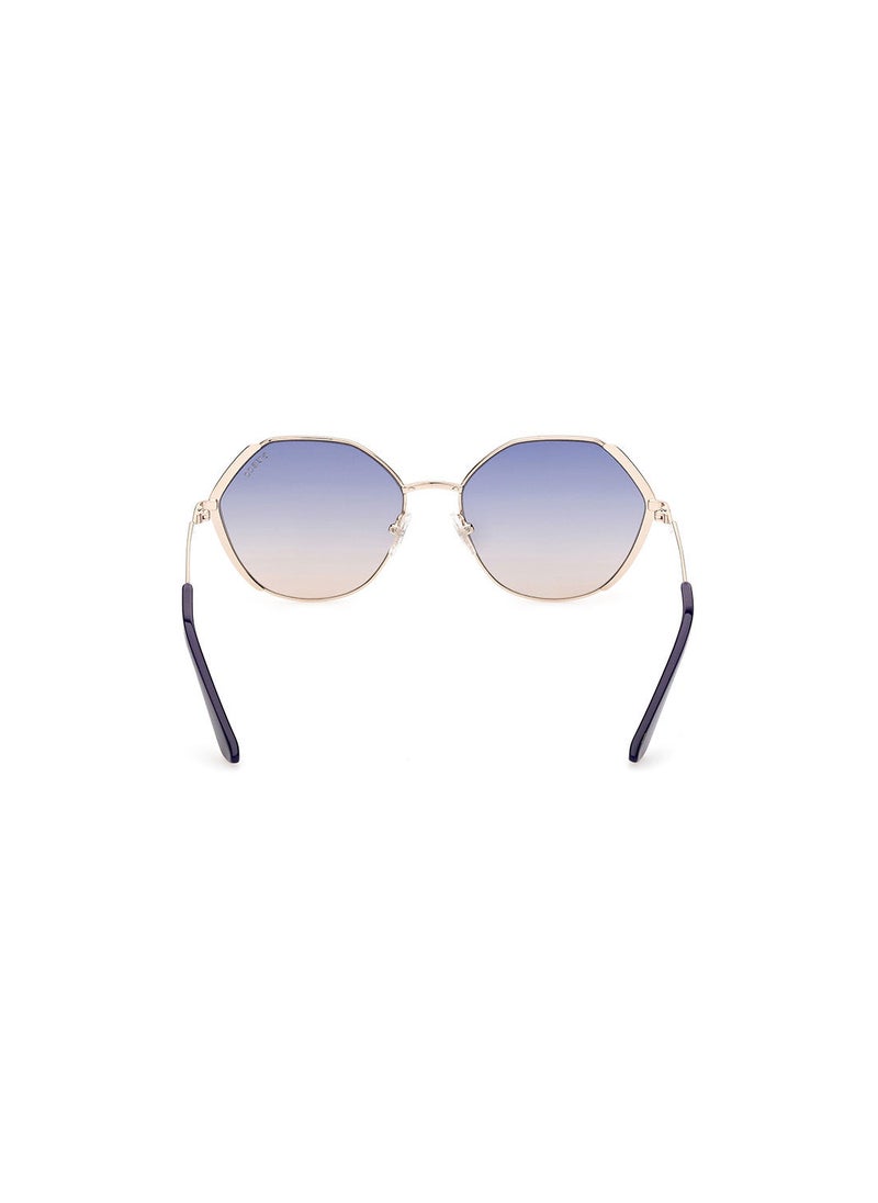 GUESS - Hexagon Sunglasses GU784232W58 - Image 1