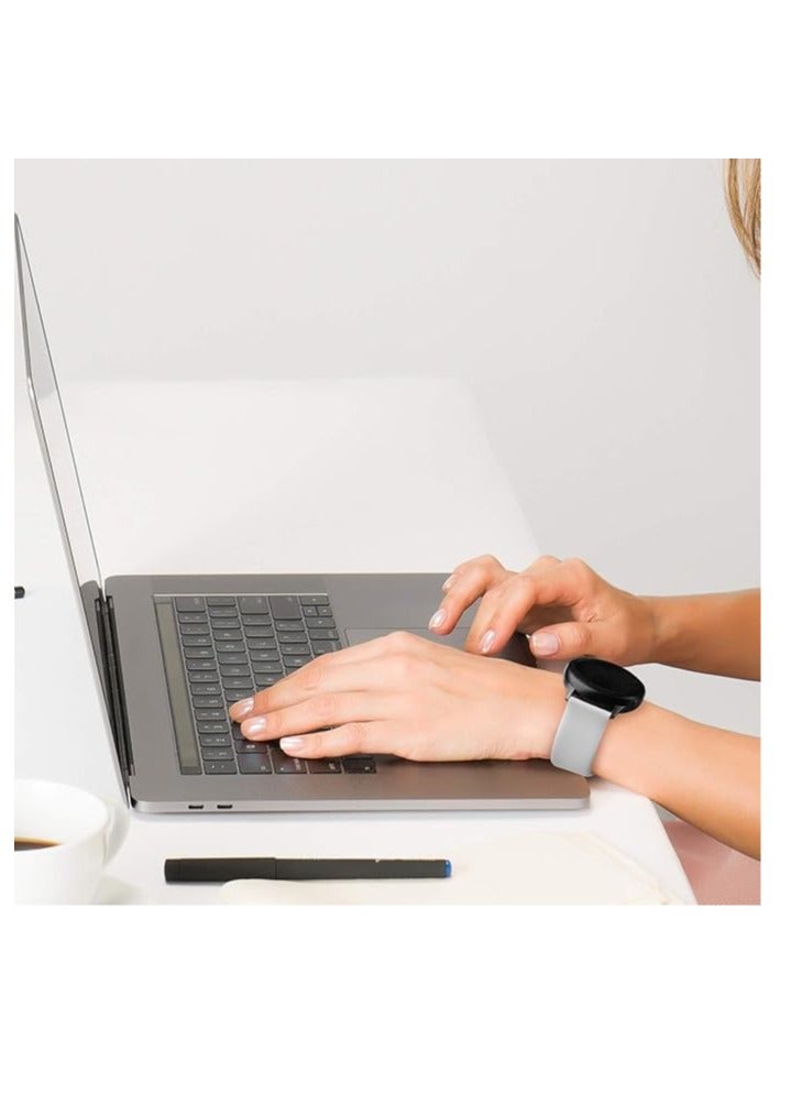 Silicone Buckle Bands 20MM Strap For Samsung Gear Sport/Watch 4/Watch 5/Watch 5 Pro/S2 classic/active 2 40mm 44mm/Amazfit GTS 3/4/4 Mini/Bip 3/Pro/GTS 2 mini/GTS 2e/Bip U - Image 2