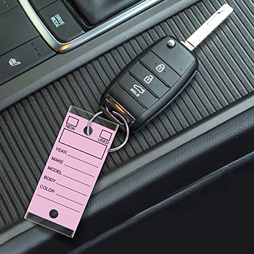 Versa-Tags 250 Per Box, Self-Protecting Paper Key Tags with Chrome-Plated Split Rings Perfect for Car Truck Or RV Dealers Lilac - Image 5