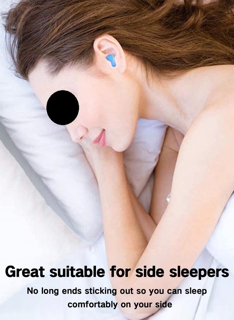 GOOGO Ear Plugs for Sleeping - Reusable Moldable Silicone Earplugs Noise Cancelling Reduction for Concerts, Swimming, Shooting, Snoring, Airplane, Musicians, Motorcycle, 12 Pack - Image 5