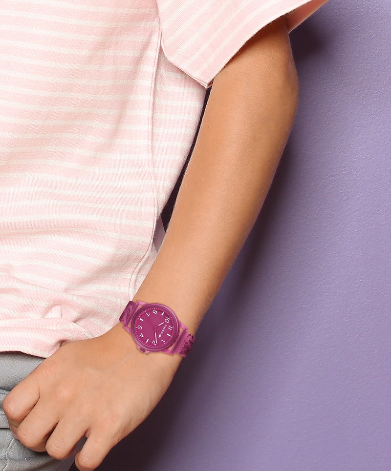 LACOSTE Round Analog Unisex'S Pink Tr90 Case  Watch - Image 5