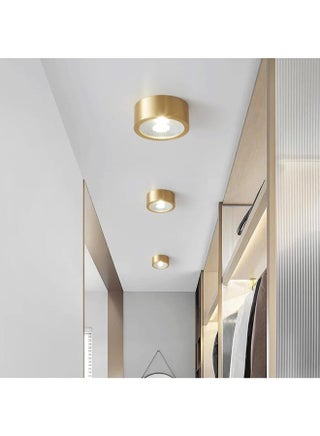 10W LED Surface Mounted Spotlight C1010 – 7000K Cool White Ceiling Light, 47° Beam Angle, 750lm, Modern Round COB Downlight - view 3
