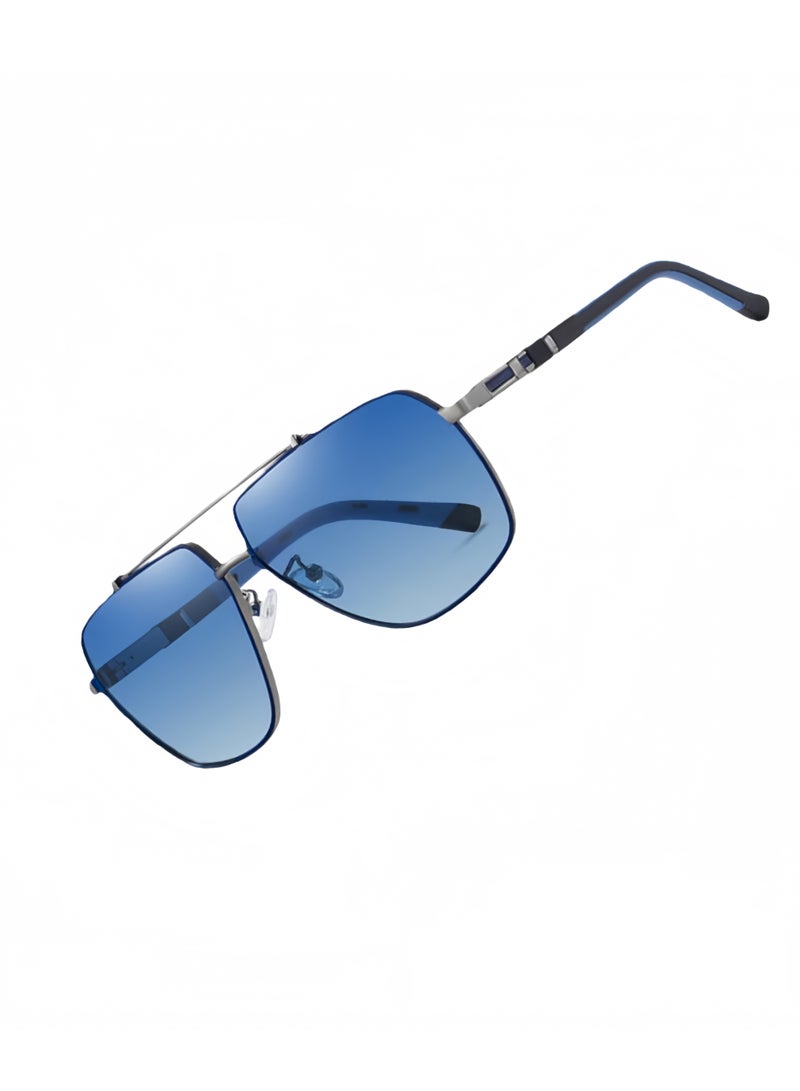 UV400 retro polarized sunglasses, a unisex eyewear store, fashionable men's sunglasses, suitable for desert driving, fishing, beach daily outdoor activities - Image 3