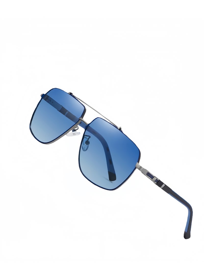 UV400 retro polarized sunglasses, a unisex eyewear store, fashionable men's sunglasses, suitable for desert driving, fishing, beach daily outdoor activities - Image 2