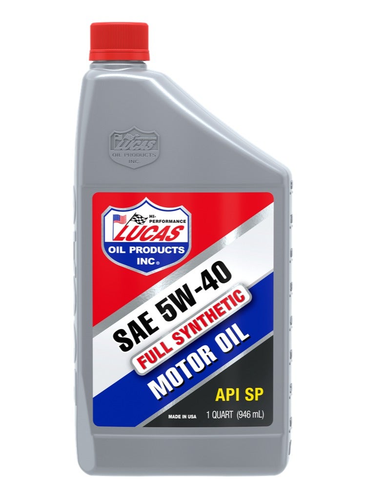 لوكاس زيت محرك 5W40 تخليقي بالكامل 946مل