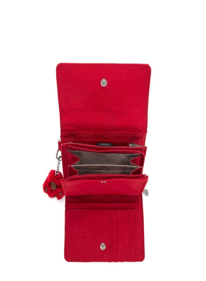 KIPLING KIPLING محفظة كيبيلينغ بيكسي متوسطة التنظيم بلون الكرز - Image 2