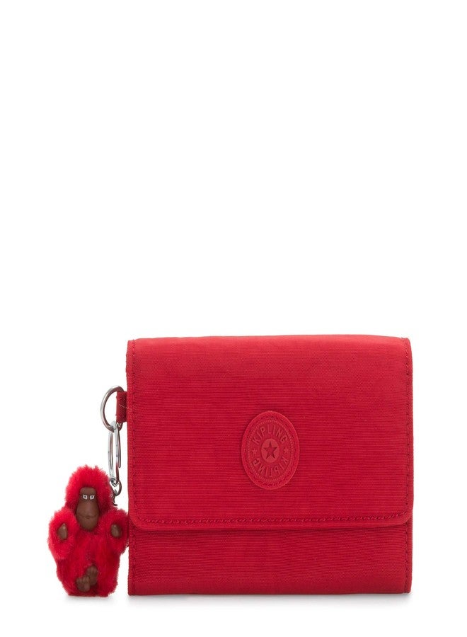 KIPLING KIPLING محفظة كيبيلينغ بيكسي متوسطة التنظيم بلون الكرز - Image 1