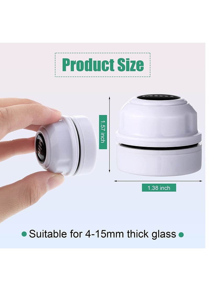 سيوسي 2 Pieces Mini Aquarium Glass Cleaner Magnetic Algae Scraper Magnetic Glass Cleaner No Scratch Magnet Fish Tank Glass Cleaner Magnetic Brush for Small Fish Tank Glass and Acrylic Aquarium - Image 5