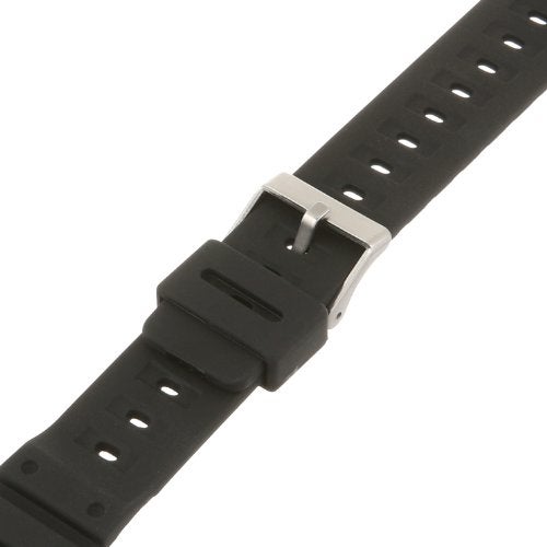 Timex Men's Q7B725 Resin Performance Sport 20mm Black Replacement Watch Band - Image 3