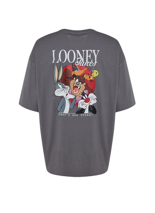 trendyol - Man T-Shirt Anthracite - Image 1