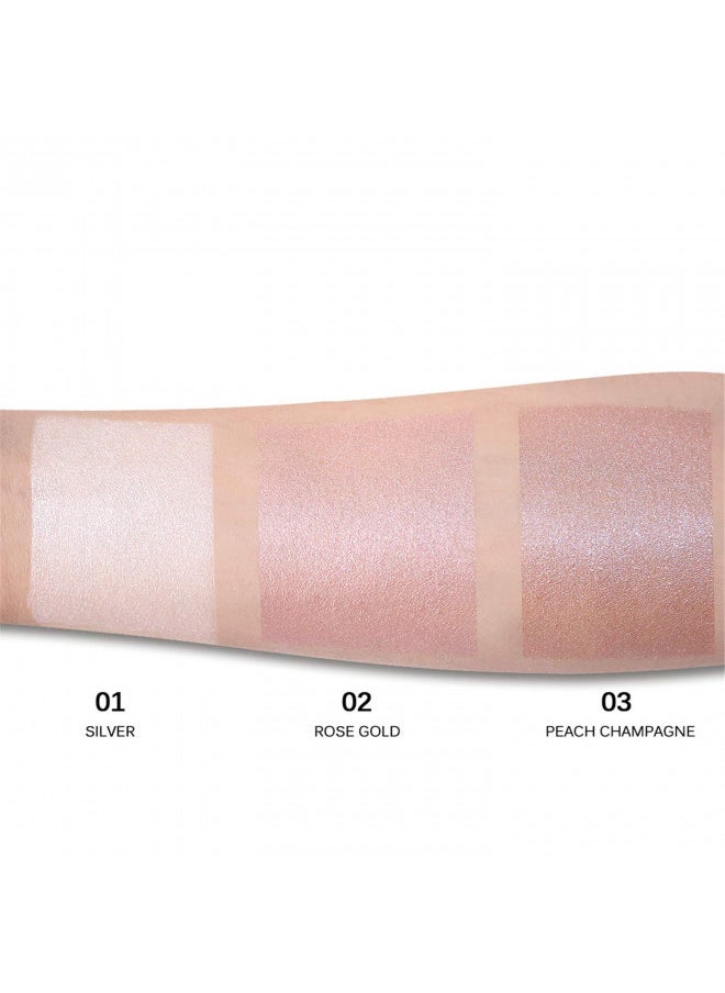 SACE LADY - Sace Lady Liquid Highlighter Makeup Shimmer and Shine Ultra Smooth Radiant Illuminator For Face Cheekbone Body Glow Bronzer Glitter Illuminating Highlighters Makeups, 0.2Fl Oz - Image 1