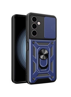 Generic samsung a15 Shield Full Protection Case With Metal Ring &Slide Camera Cover For samsung a15 