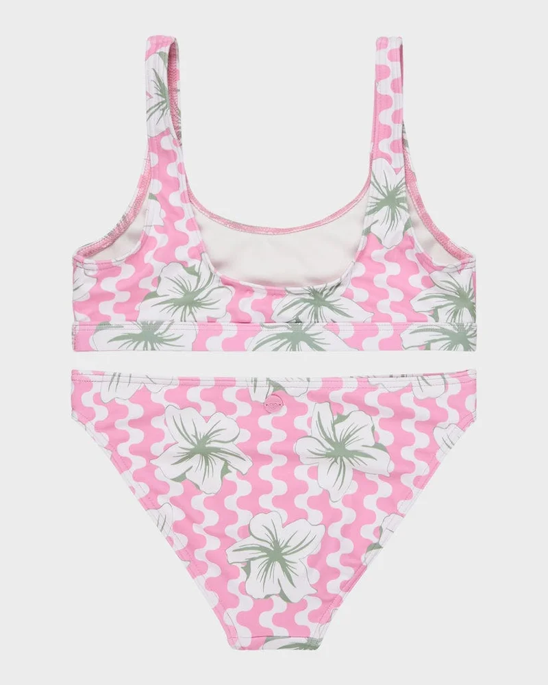 Roxy Party Waves Two Piece - Kids
