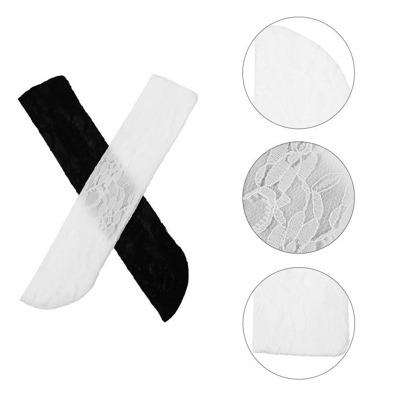 2pcs Folding Fan Sleeve Vintage Style Hand Fan Bag Handheld Fan Sleeve Pouch Case - Image 2