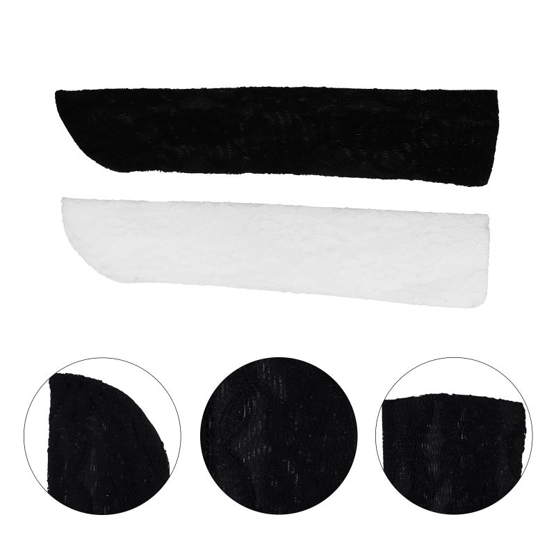 2pcs Folding Fan Sleeve Vintage Style Hand Fan Bag Handheld Fan Sleeve Pouch Case - Image 1