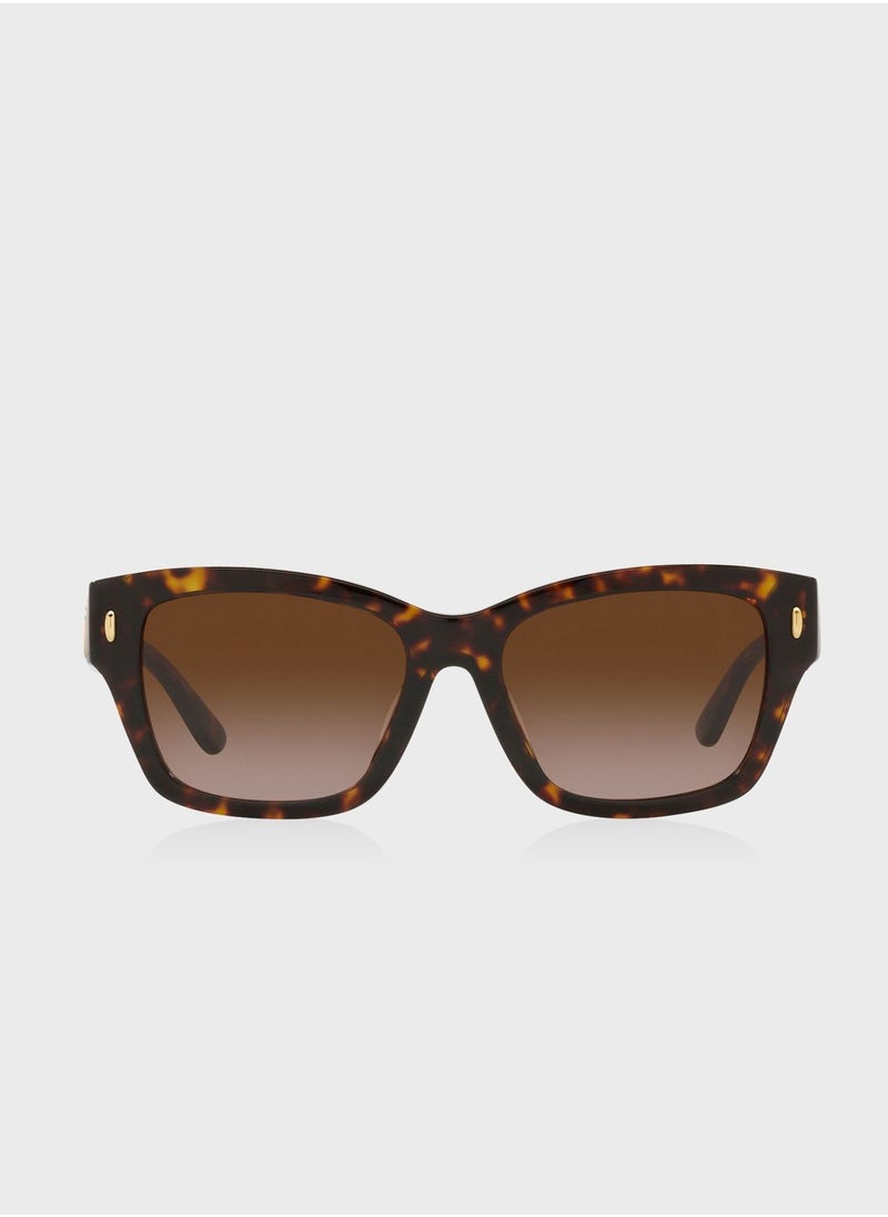 Tory Burch - 0Ty7167U Rectangle Sunglasses - Image 1