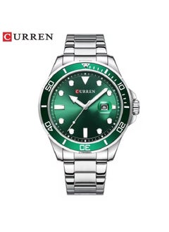 Men's Luxury Watches, Sapphire Glass, Stainless Steel, Classic Model-8388 - 47mm - Silver/Green - pzsku/ZF7474CFDB5C69BAC1258Z/45/_/1730363712/a5573857-46f2-4a03-8e87-51d302209bde