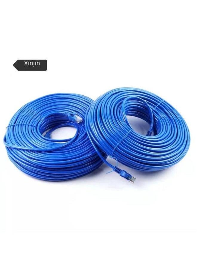 Generic Super Class 5 Finished Network Cable Computer Jumper Unshielded CAT5E Broadband Line Router Line-Color:Blue-Line Length:10m (actual Meter 8 M)  - Image 3