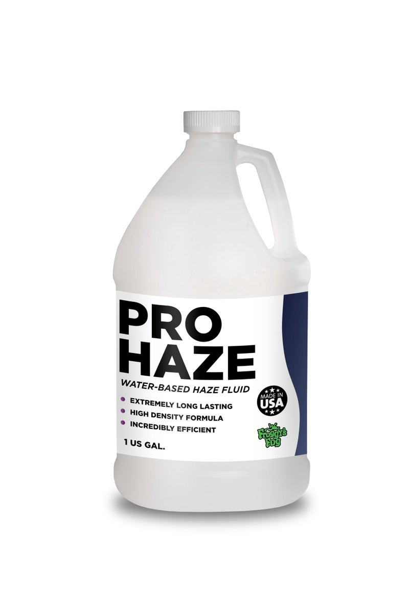 froggys fog Froggy's Fog Pro Haze High-Performance Haze Fluid for Hurricane Haze 2 and Other Haze Machines, Water-Based Hazer Fluid, 1 Gallon  - Image 2