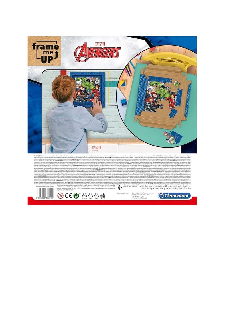 Clementoni - 38801 - Frame Me Up Puzzle For Children - Marvel Avengers - 60 Pieces - Made In Italy - Ages 6 Years Plus - Image 3