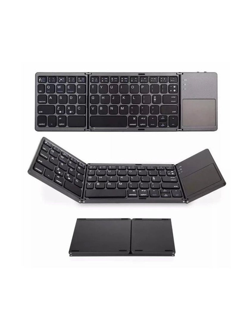 Klavye - Portable Foldable Mini Bluetooth Keyboard for IOS, Android, Windows and ipad Tablet