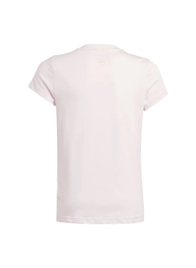 Adidas G Bl T Pink Training T-Shirts 7-8Y