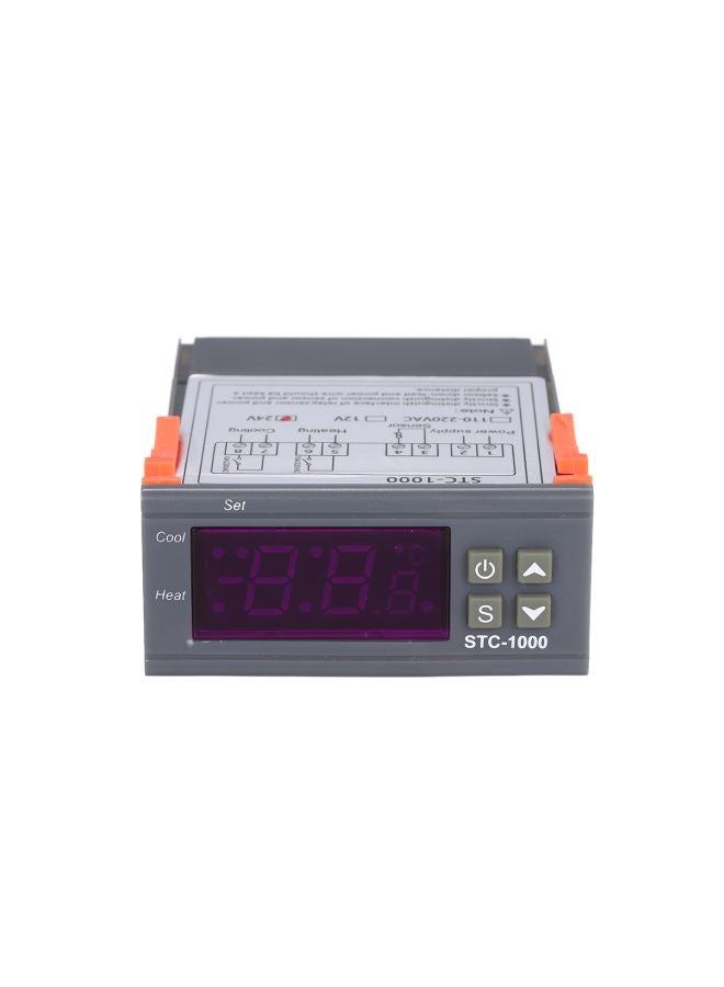 A-400P Digital Microcomputer Temperature Controller Grey/Black/Red 75x34.5x85mm - Image 4