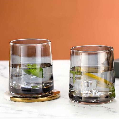 WRINGO Black 250ml Premium Juice Glasses and Transparent Water Glass Medium Tumbler Glasses for Drinking Water and Cocktails, Diamond Glasses Water Glass (Diamond, Set of 12) - Image 2