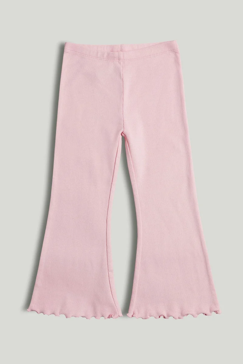 مذركير بنطلون وردي واسع الساق