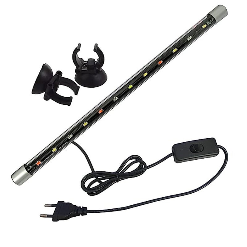 animaux Aquarium Submersible LED Light Multi Colour Changing Waterproof Submersible LED Light for Fish Tank (T4-40F | 4W | Light Length 37CM) - Image 1