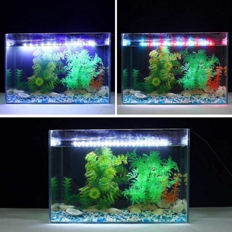 animaux Aquarium Submersible LED Light Multi Colour Changing Waterproof Submersible LED Light for Fish Tank (T4-40F | 4W | Light Length 37CM) - Image 5