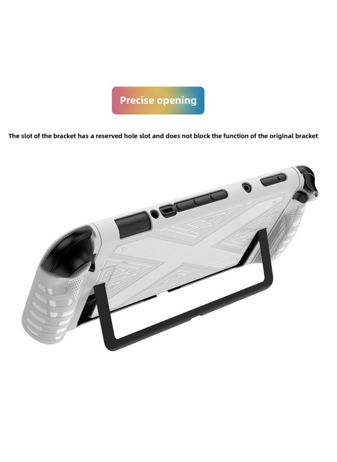 Generic For Nintendo Switch 2 Game Console Protective Case TPU PC Split NS Protective Case Accessories-Product Color:White-Model:Switch 2 X Pattern  - Image 5