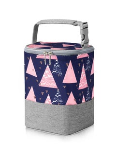 CMGTYYD Baby Bottle Cooler Tote Bags, Insulated Breastmilk Cooler Bag, Baby Bottle Warmer Cooler Bag, Fits up to 4 Large 8 Oz Bottles, Baby Bottle Bag for Nursing Mom Daycare Travel  - Image 1