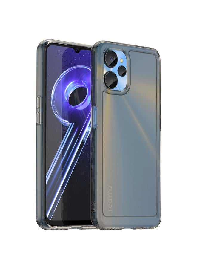 For Realme 9i 5G Candy Series TPU Phone Case(Transparent Grey)