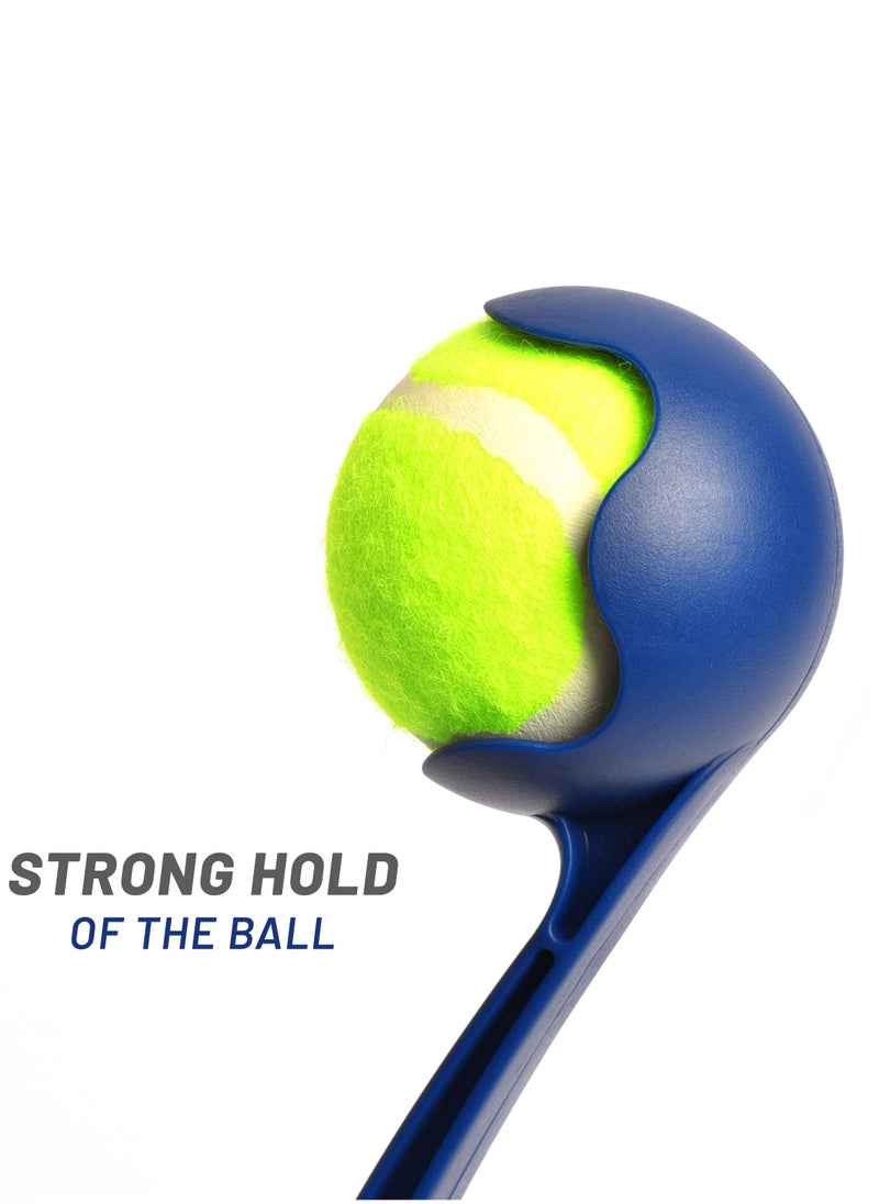 DXGEARS - DXGEARS Cricket Ball Thrower Speed Bowling for Batting and Fielding Practice Play with Tennis and Leather Balls - Image 1