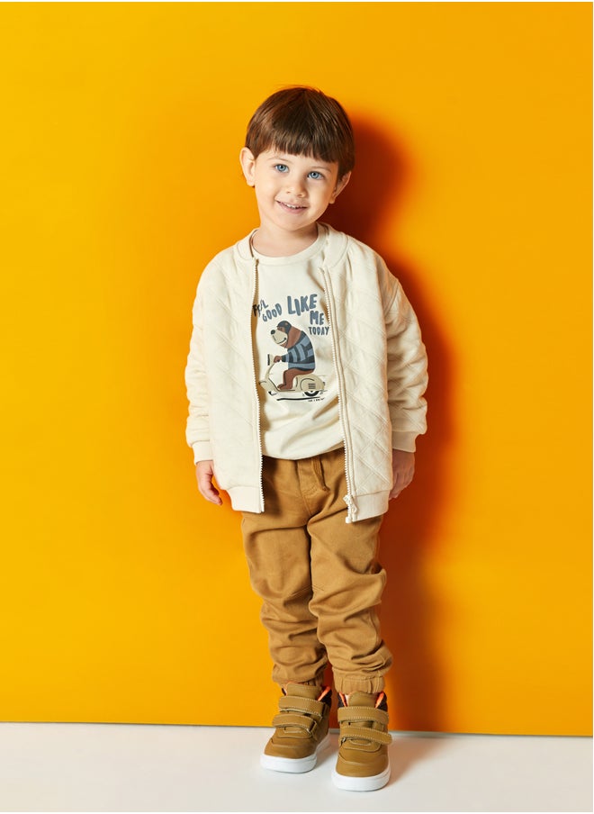 LC WAIKIKI Basic Baby Boy Jogger Trousers  - Image 3