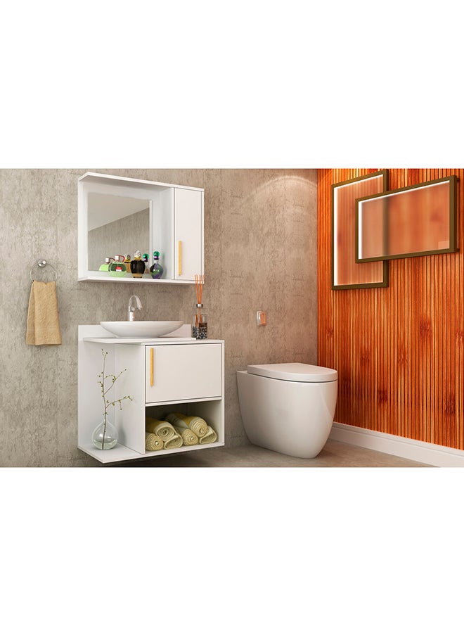 Home Box Bathroom Set - Mdp 15Mm Color White 38 x 67.5 x 125 cm  - Image 1