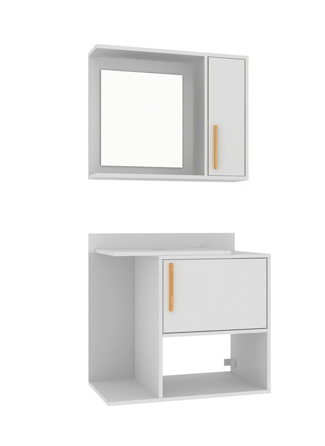 Home Box Bathroom Set - Mdp 15Mm Color White 38 x 67.5 x 125 cm  - Image 3