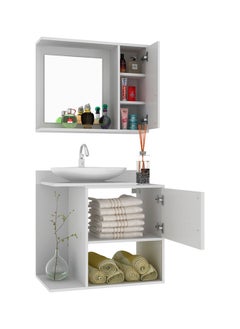 Home Box Bathroom Set - Mdp 15Mm Color White 38 x 67.5 x 125 cm  - Image 2